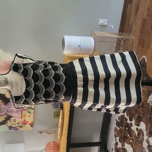 Patterned Dress With Pockets